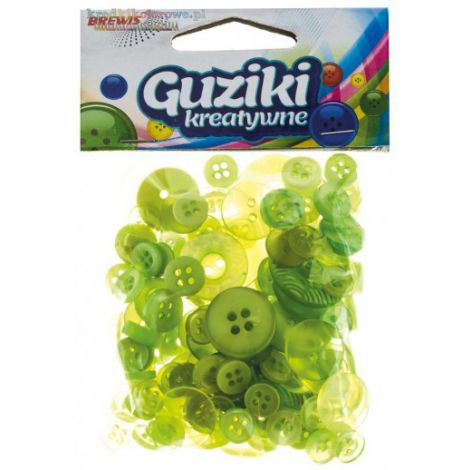 Guziki Brewis 40g Mix Zielone